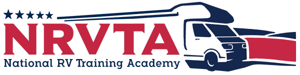 A green background with the words delta training academy written in red.